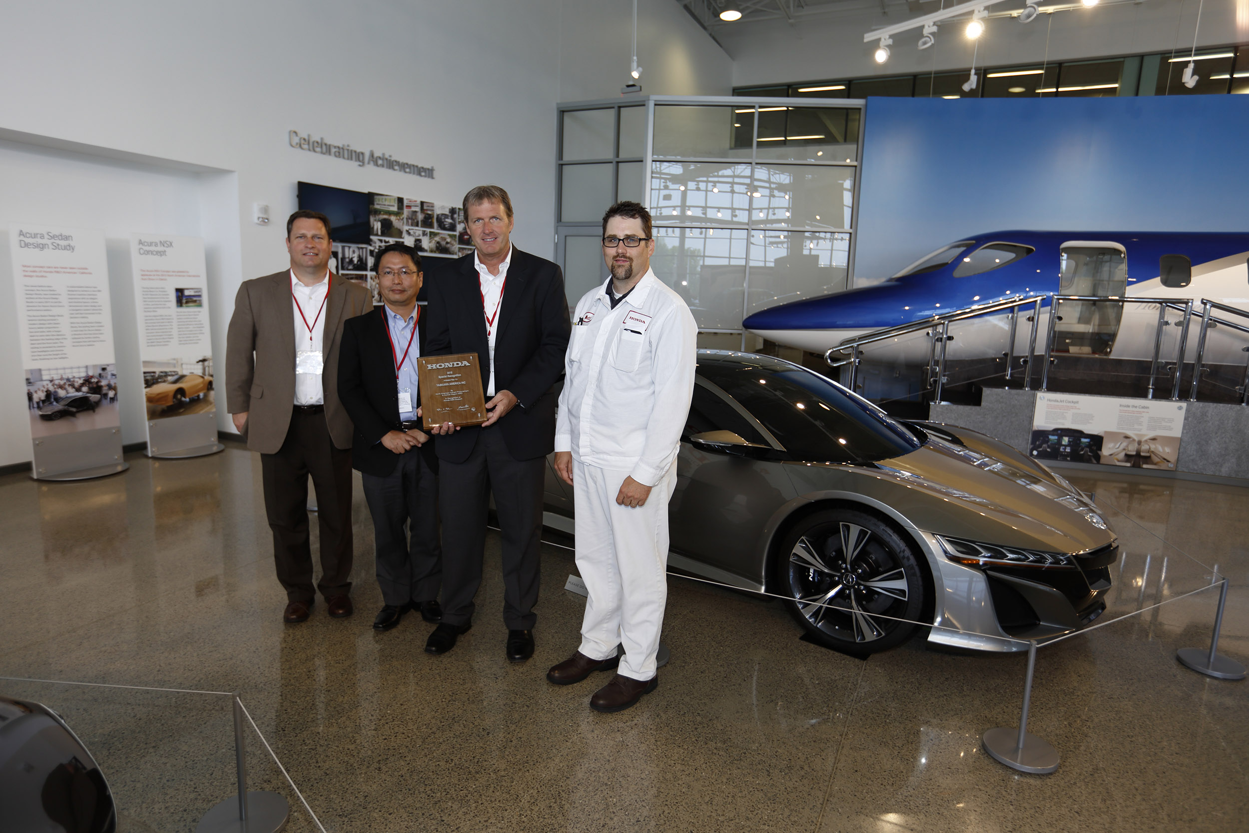 Honda awards automotive supplier #4