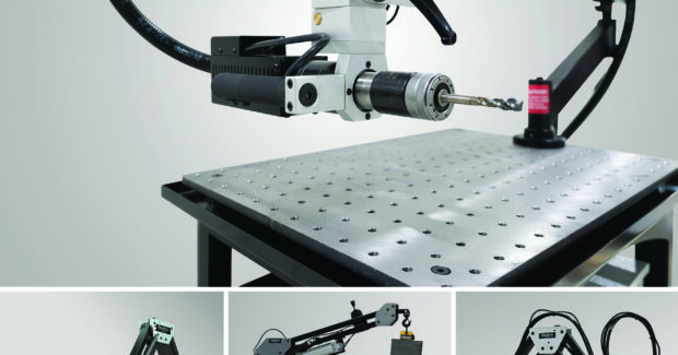 Flex Machine Tools, Tapping, Drilling, Balancing, , International Manufacturing Technology Show (IMTS) Booth #135204, FlexArm REM-24D Electronic Tapping Arm, Multi-Position Head, REM-24D Tapping Arm, 7/8" (22 mm), FlexArm Mag Drill Arm, ergonomic Mag Drill Arm, B-33-RG Balance Arm, FlexArm Part Manipulator, Flex Machine Tools