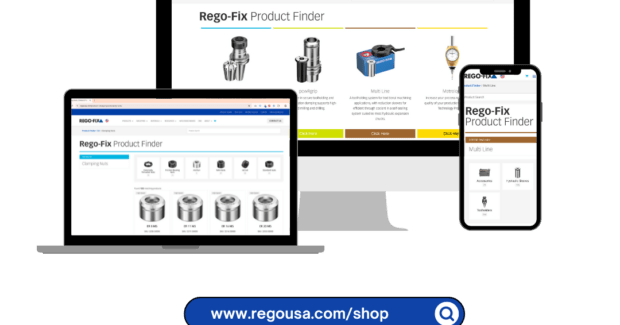 REGO-FIX, REGO-FIX Launches New Product Finder, online product-finder resource, REGO-FIX products, ER, powRgrip, Multi Line, metrology products, downloadable technical drawings, REGO-FIX Product Finder, REGO-FIX USA, REGO-FIX Tool Corp.,
